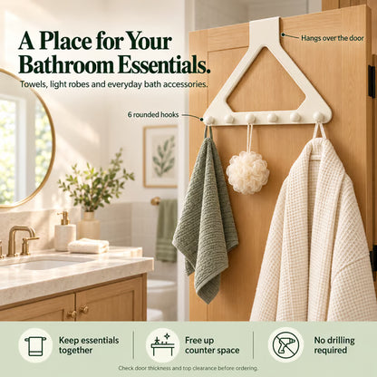 Over-the-Door Triangle Hanging Organizer