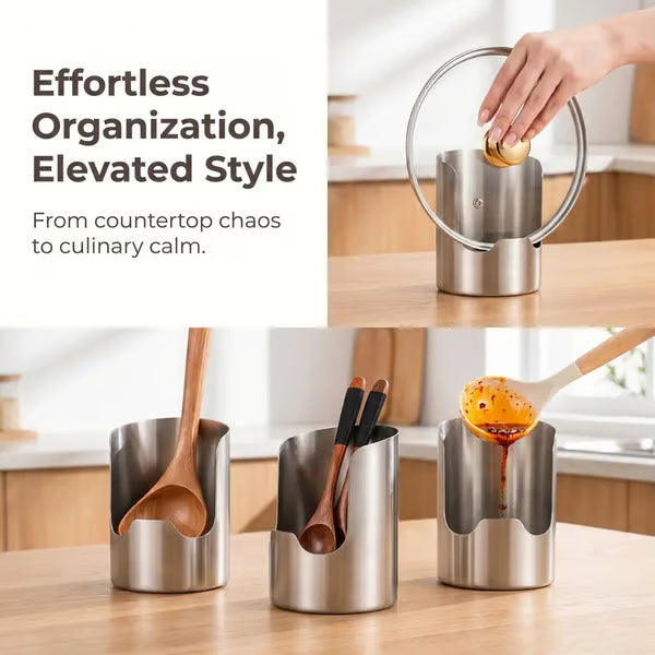 🔥hot-sale🔥Stainless Steel Utensil Organizer