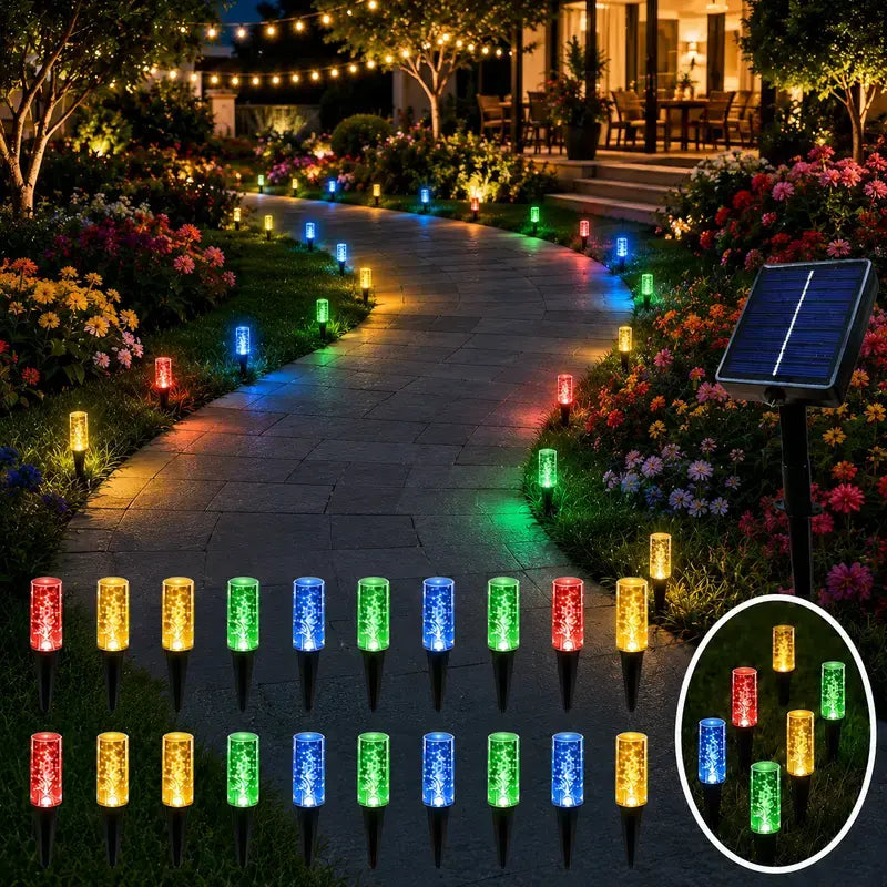 LED Solar Garden Stake Lights