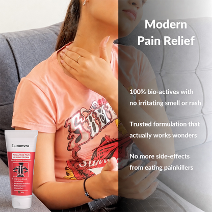 Lummvra Advanced Pain Healing Cream | Rapid & Lasting Relief for Muscle & Joint Pain