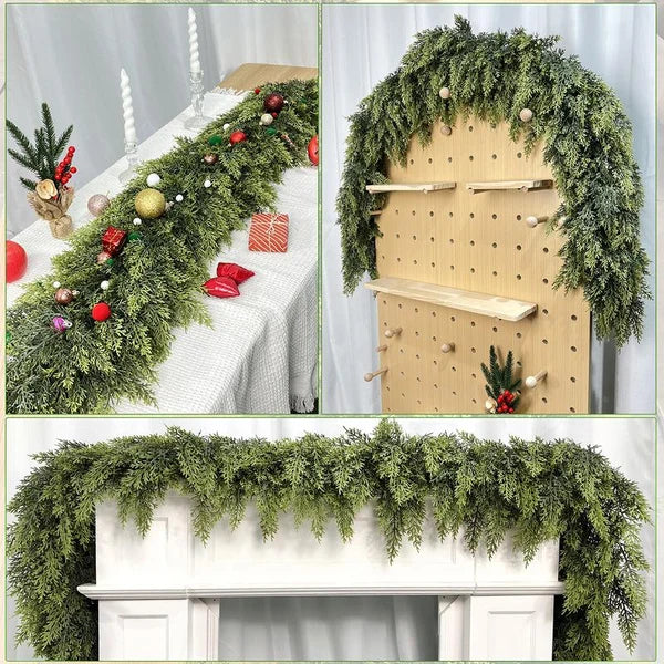 🔥hot-sale🔥6FT Artificial Cedar Christmas Garland
