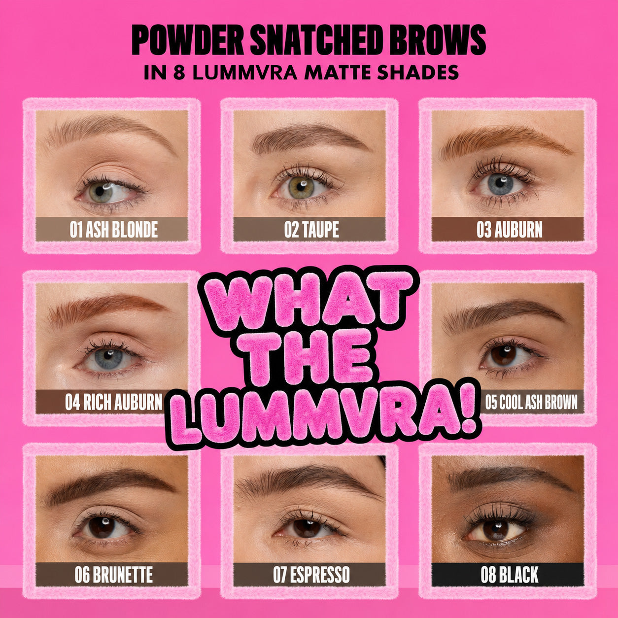 Lummvra Brow Powder Pen,24H Wear, Cream To Powder Eyebrow, Transfer-Resistant Formula, Lummvra™ Professional Makeup