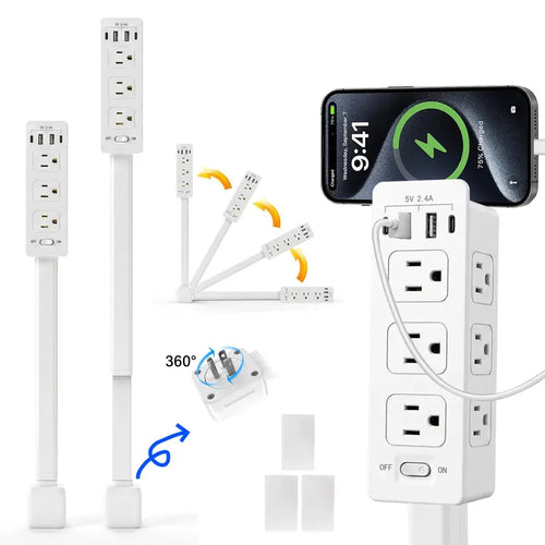 Rotating Wall Outlet Extender
