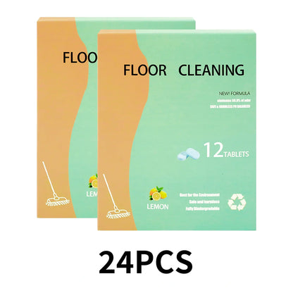 🏡✨Fast-Drying Lemon Floor Cleaning Tablets