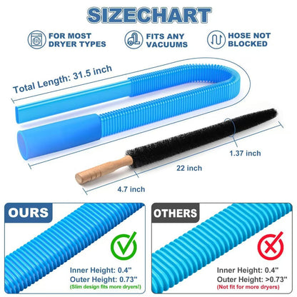 💥LAST DAY SALE 49% OFF💥Dryer Vent Cleaner Kit