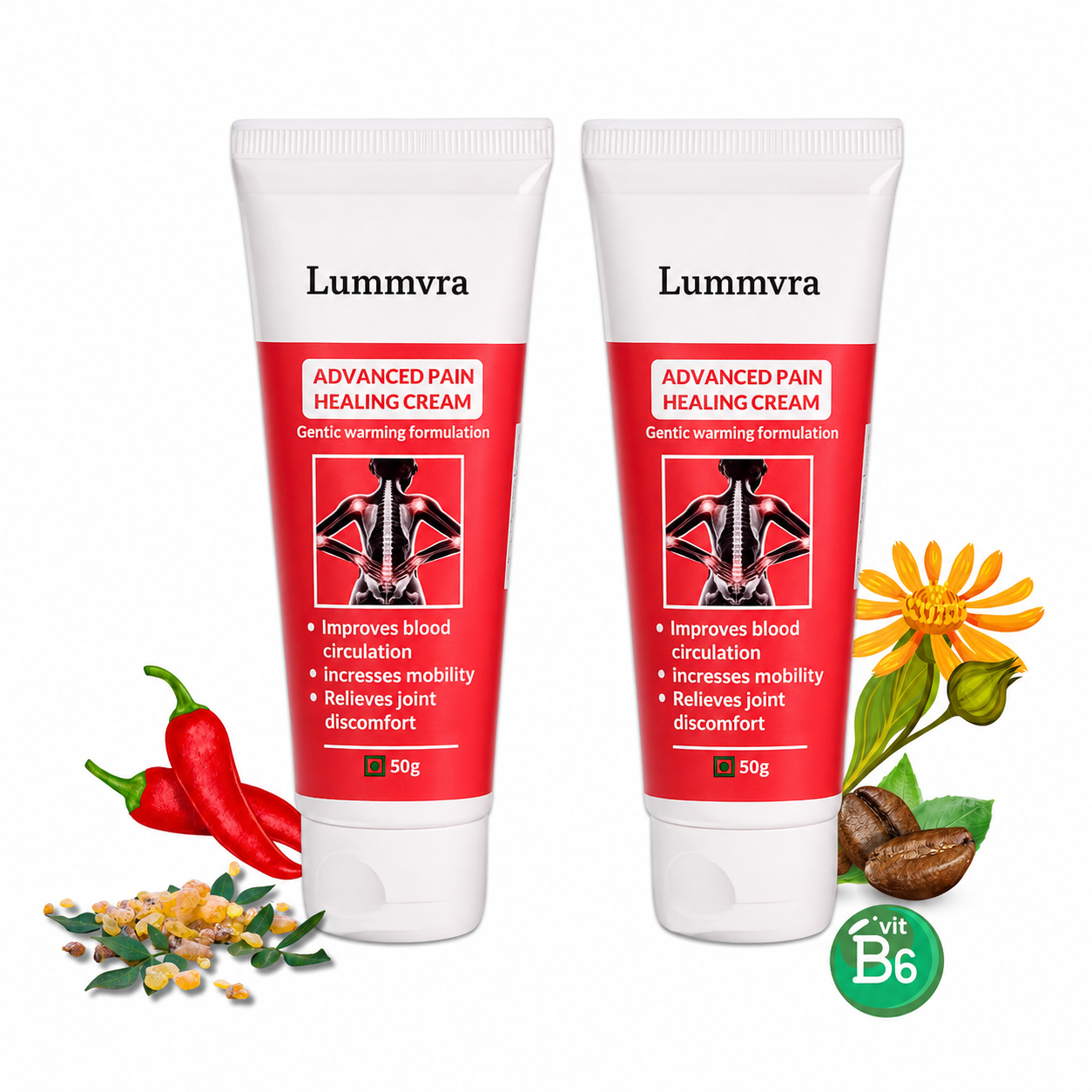 Lummvra Advanced Pain Healing Cream | Rapid & Lasting Relief for Muscle & Joint Pain