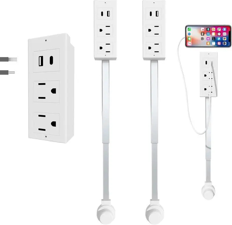 Rotating Wall Outlet Extender