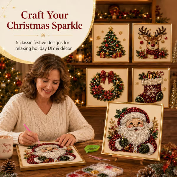 🔥hot-sale🔥🎨💎DIY Christmas Pearl Art Kit