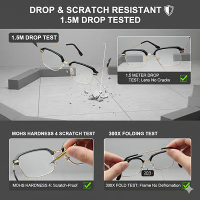 🔥Clearance Sale💖Frameless Smart Zoom Reading Glasses for Men & Women