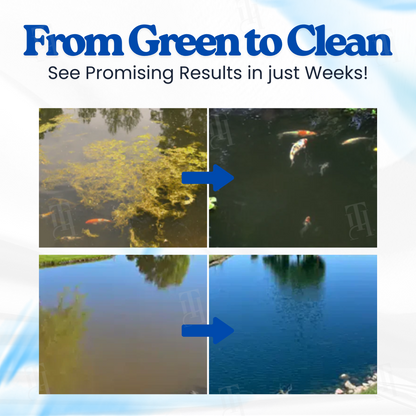 Lummvra® Aqua-Guardian Pro Formula– End Algae Nightmares, Restore Your Pond’s Beauty Fast!