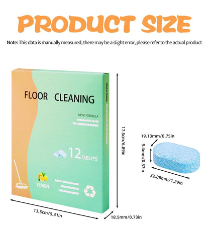 🏡✨Fast-Drying Lemon Floor Cleaning Tablets