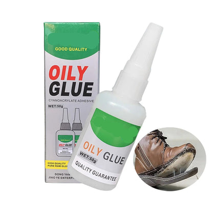 Upgrade to Large Capacity Welding High Strength Oily Glue,Universal Super Glue,Strong Plastic Glue Fast Repair and Curing for Metals, Plastics,with Anti Clog Cap,Strong Adhesive Waterproof Adhesive for Faux Leather,Metals,Wood,Plastics,Rubber.smartliving