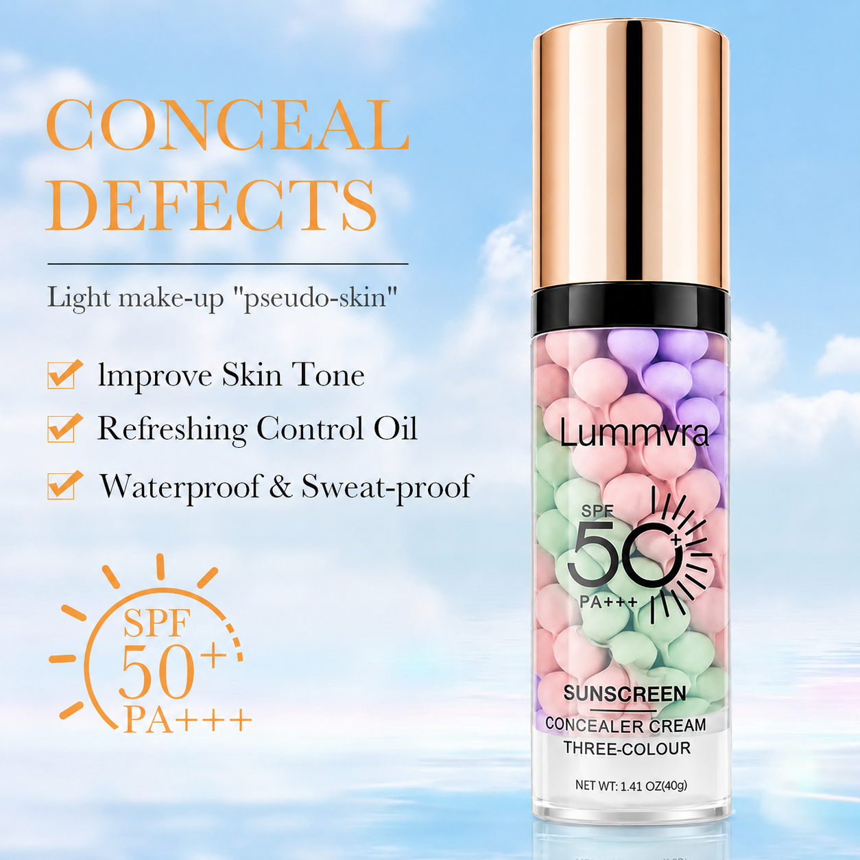 Lummvra 3-in-1 Color Correcting Serum