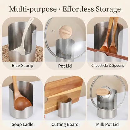 🔥hot-sale🔥Stainless Steel Utensil Organizer