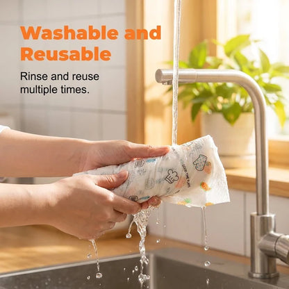 🔥hot-sale🔥Roll Reusable Cleaning Lazy Rags