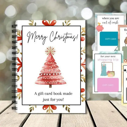 Christmas Gift Card Book