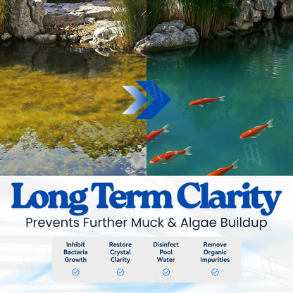 Lummvra® Aqua-Guardian Pro Formula– End Algae Nightmares, Restore Your Pond’s Beauty Fast!