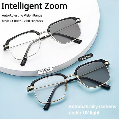 🔥Clearance Sale💖Frameless Smart Zoom Reading Glasses for Men & Women
