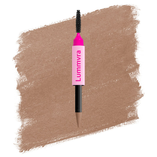 Lummvra Brow Powder Pen,24H Wear, Cream To Powder Eyebrow, Transfer-Resistant Formula, Lummvra™ Professional Makeup