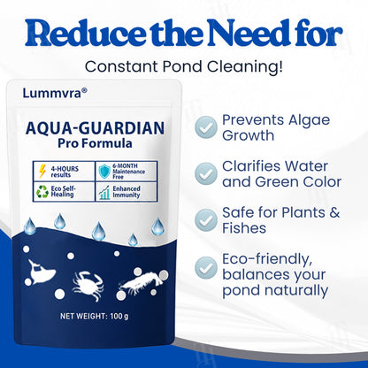 Lummvra® Aqua-Guardian Pro Formula– End Algae Nightmares, Restore Your Pond’s Beauty Fast!