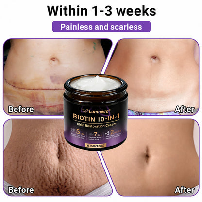 Made and Shipped from Canada ✨Lummvra® Biotin 10-in-1 Skin Restoration Cream