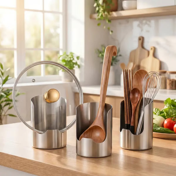 🔥hot-sale🔥Stainless Steel Utensil Organizer