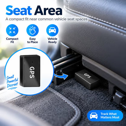 🔥 Portable Mini GPS Tracker with Real-Time Location & Safe-Zone Alerts