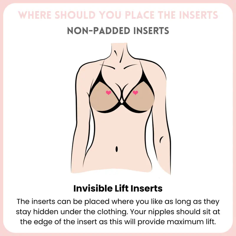 Where to place LUMMVRA Invisible Lift inserts