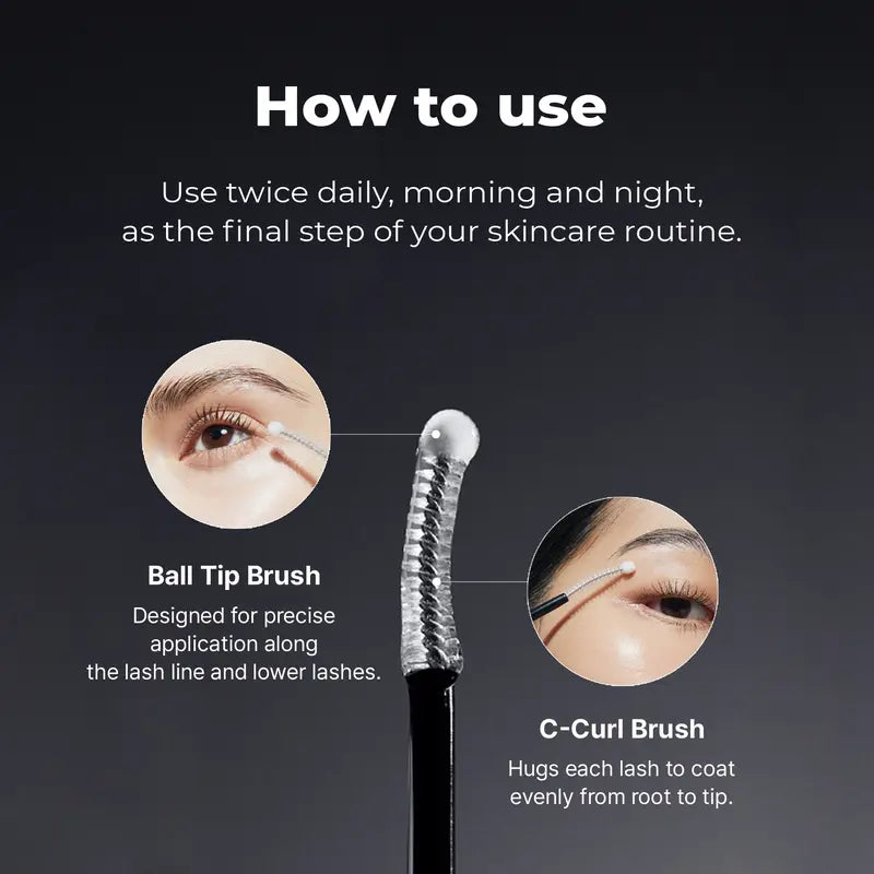 🔥Essential Eyelash Growth Serum, Jumbo Size 0.5fl.oz - Safe & Gentle Lashes Care, Fuller, Thicker in 2 Weeks, Non-Prostaglandin