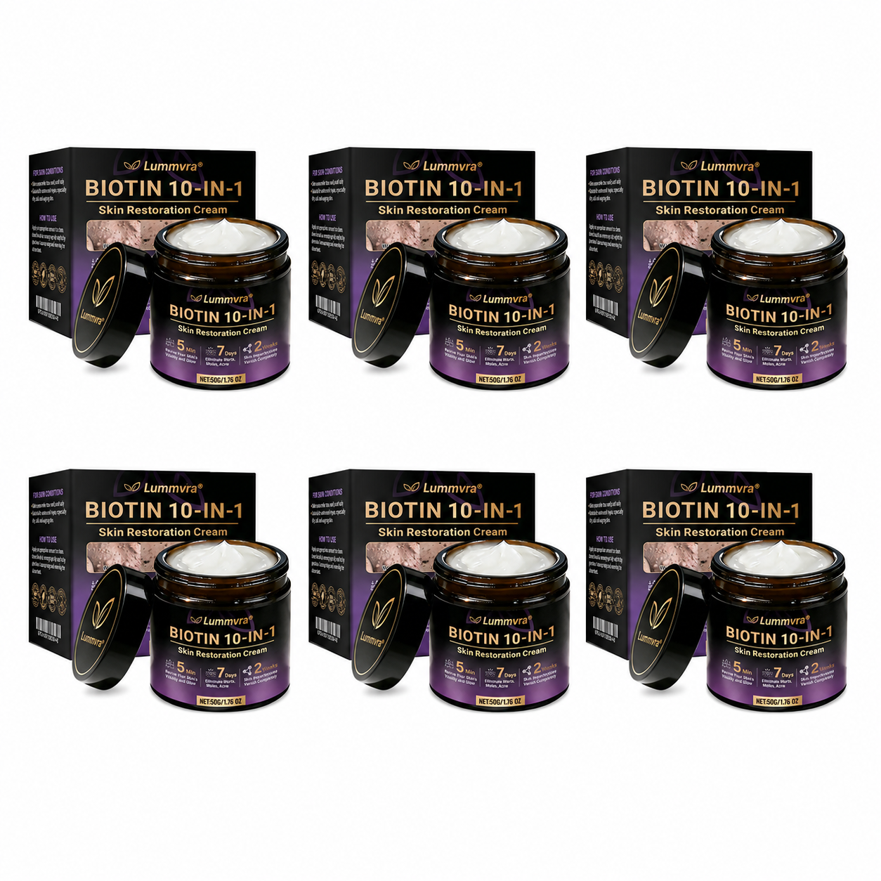 Made and Shipped from Canada ✨Lummvra® Biotin 10-in-1 Skin Restoration Cream