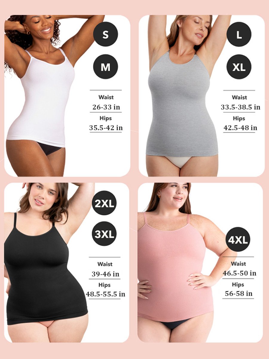 💖Limited-time discount🔥Last 3 Hours!!💝All Day Shaping Comfort Stretch Camisolei