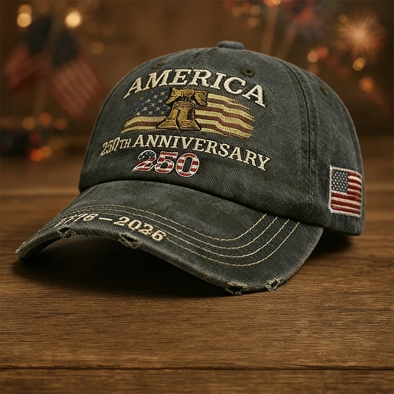 🔥 United States 250th Anniversary Red Cap