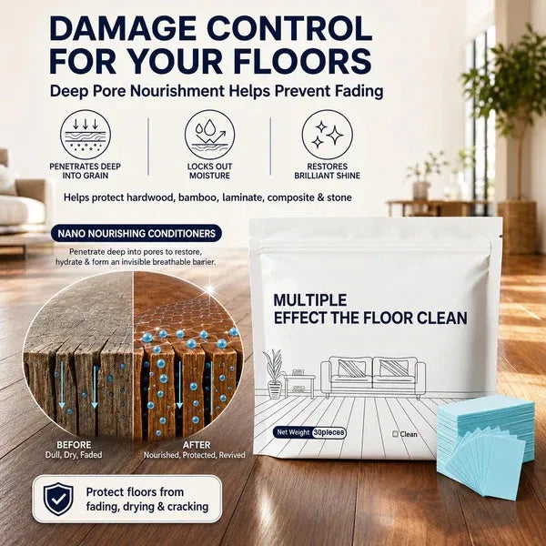 🔥Multi-Surface Floor Cleaning Tablets – Concentrated Cleaner for Hardwood, Tile, Laminate & More