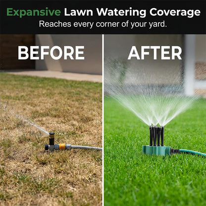 Lummvra™ 360° Coverage Precision Garden Irrigation Sprinkler