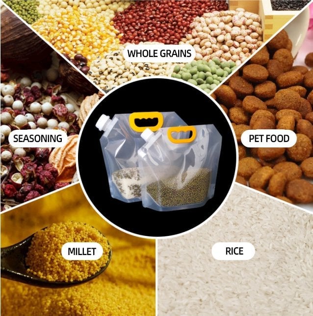 Large Capacity Food Storage Bags – Airtight, Leak-Proof & BPA-Free